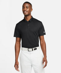 Nike Victory Solid Polo - Black/White*