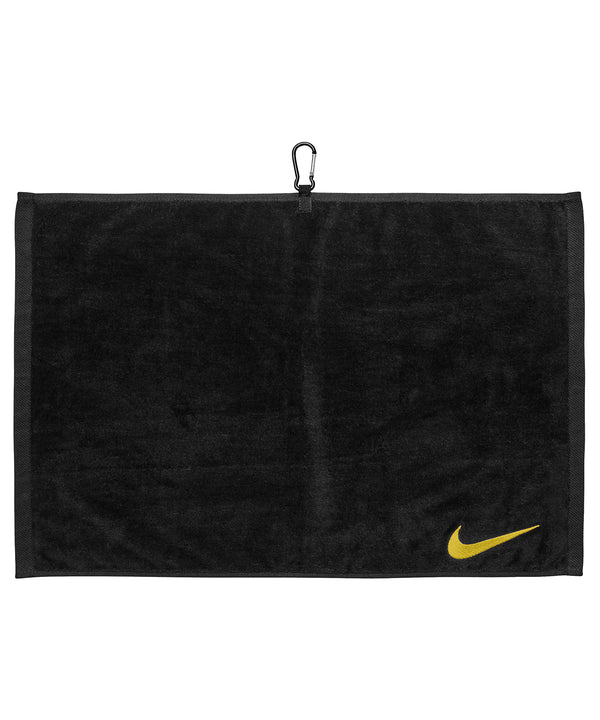 Nike Performance Golf Towel - Black/Metallic Gold