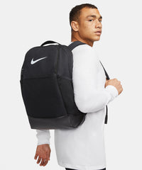 Nike Brasilia Backpack (24 Litre) - Black/Black/White