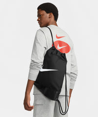 Nike Brasilia Drawstring (18 Litre) - Black/Black/White