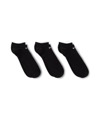 Nike Everyday Cushioned No Show Socks (3 Pairs) - Black