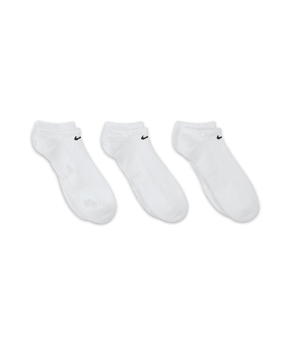 Nike Everyday Cushioned No Show Socks (3 Pairs) - White