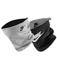 Nike Neckwarmer Reversible Club Fleece - Dark Grey Heather/Black/White