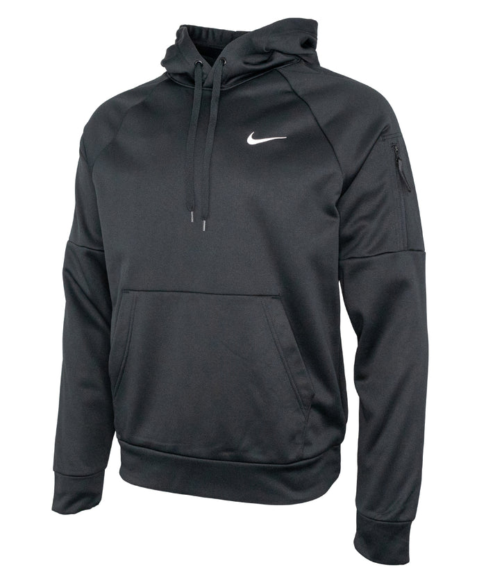 Nike Men’s Pullover Fitness Hoodie - Black/Black/White