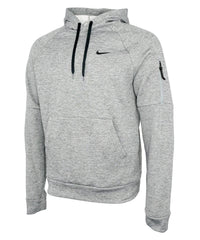 Nike Men’s Pullover Fitness Hoodie - Charcoal Heather/Dark Smoke Grey/Black