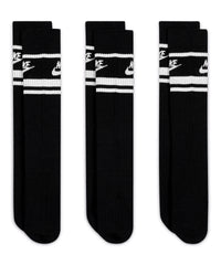 Nike Dri-FIT Sportswear Everyday Essential Socks (3 Pairs) - Black/White