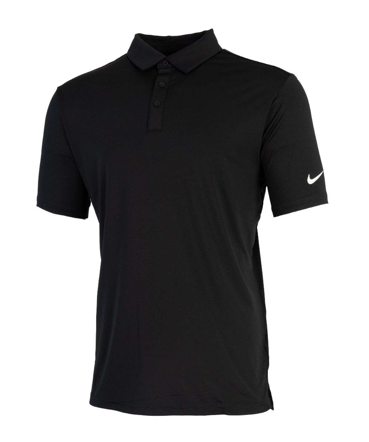 Nike Dri-FIT Tour Solid Polo - Black/White