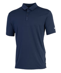 Nike Dri-FIT Tour Solid Polo - Midnight Navy/White