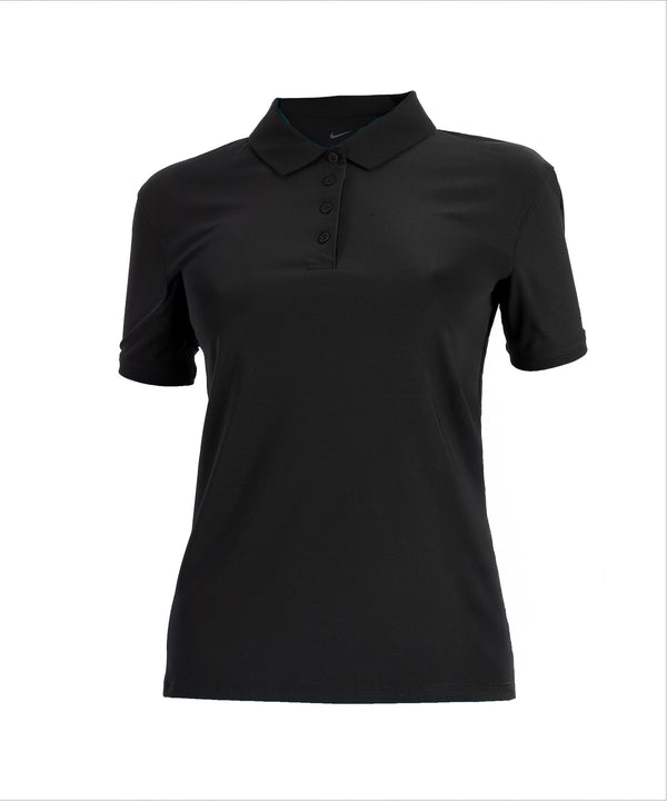 Women’s Nike Dri-FIT Victory Short Sleeve Polo - Black/White