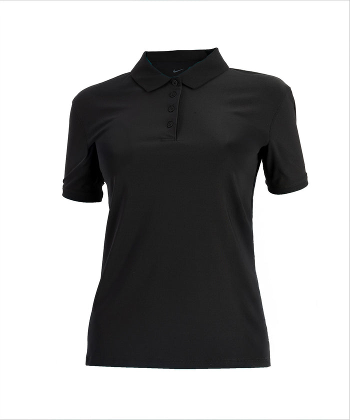 Women’s Nike Dri-FIT Victory Short Sleeve Polo - Black/White