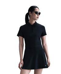 Women’s Nike Dri-FIT Victory Short Sleeve Polo - Black/White