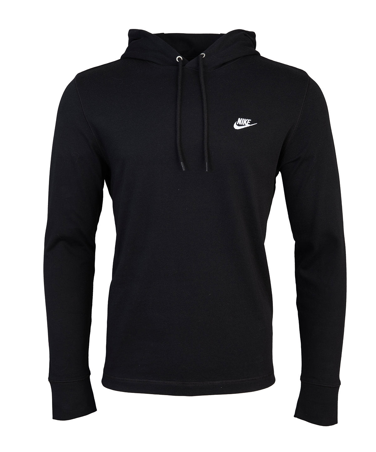 Nike Club Knit Hoodie - Black/Black/White