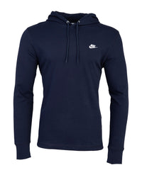 Nike Club Knit Hoodie - Obsidian/Obsidian/White