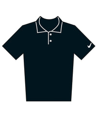 Nike Velocity Solid Polo - Black/White