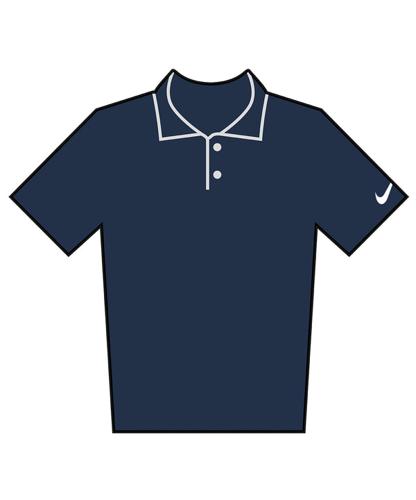 Nike Velocity Solid Polo - College Navy/White