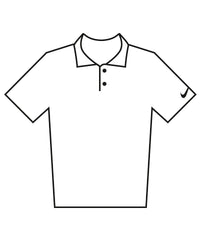Nike Velocity Solid Polo - White/Black