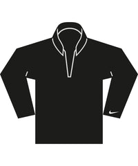 Nike Velocity 1/2-zip Top - Black/White