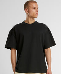 Newmorningstudios Heavy Jersey Oversized Tee - Black