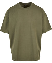 Newmorningstudios Heavy Jersey Oversized Tee - Olive