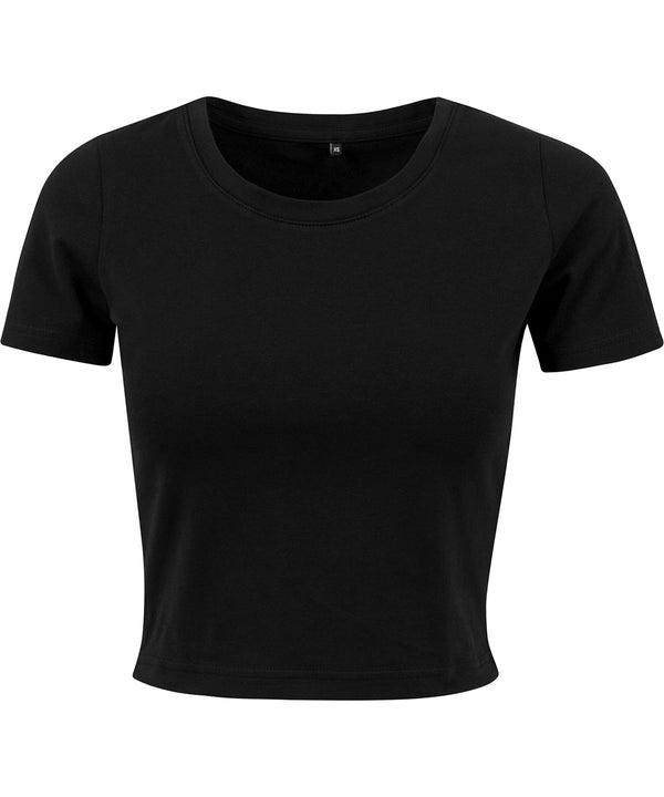Newmorningstudios Women’s Cropped Tee - Black