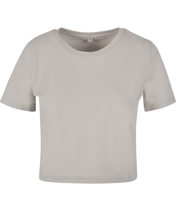 Newmorningstudios Women’s Cropped Tee - Light Asphalt