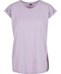 Newmorningstudios Women’s Regular Extended Shoulder Tee - Lilac