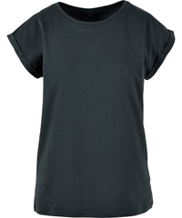 Newmorningstudios Women’s Regular Extended Shoulder Tee - Magnet