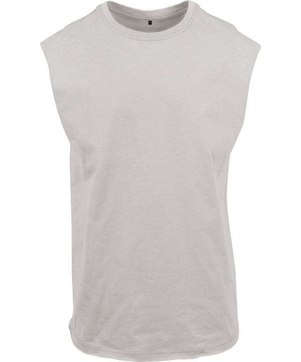 Newmorningstudios Sleeveless Tee - Light Asphalt