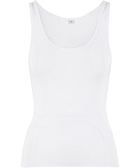 Newmorningstudios Women’s Basic Tank Top - White