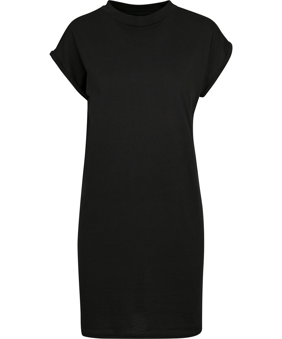 Newmorningstudios Women’s Extended Shoulder Dress - Black