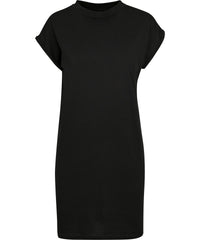 Newmorningstudios Women’s Extended Shoulder Dress - Black