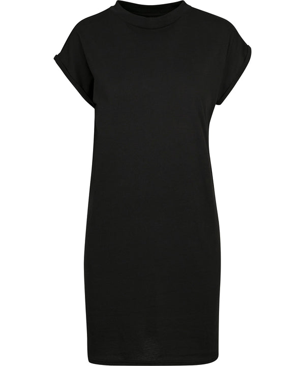 Newmorningstudios Women’s Extended Shoulder Dress - Black