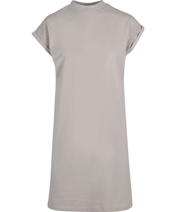 Newmorningstudios Women’s Extended Shoulder Dress - Light Asphalt