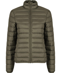 Newmorningstudios Women’s Light Puffer Jacket - Olive