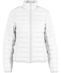 Newmorningstudios Women’s Light Puffer Jacket - White