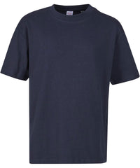 Newmorningstudios Kids Oversized Tee - Navy