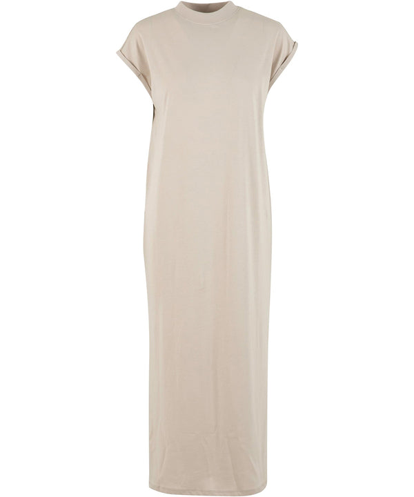 Newmorningstudios Women’s Long Extended Shoulder Dress - Cloud