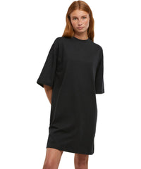 Newmorningstudios Women’s Heavy Oversized Tee Dress - Black