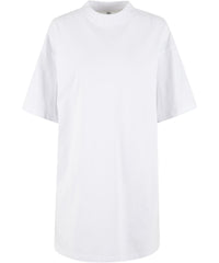 Newmorningstudios Women’s Heavy Oversized Tee Dress - White