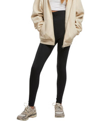 Newmorningstudios Women’s Cotton Leggings - Black