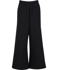 Newmorningstudios Women’s Wide-leg Sweatpants - Black
