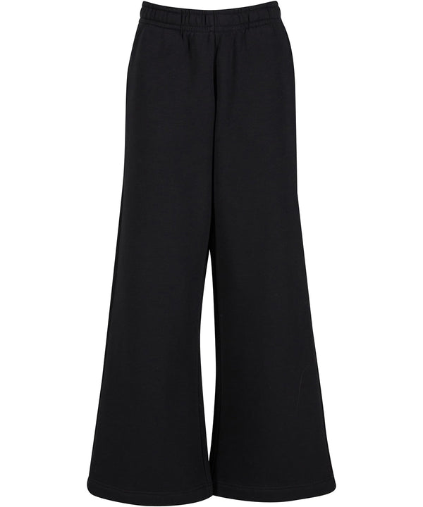Newmorningstudios Women’s Wide-leg Sweatpants - Black