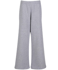 Newmorningstudios Women’s Wide-leg Sweatpants - Heather Grey