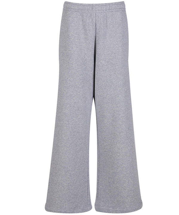 Newmorningstudios Women’s Wide-leg Sweatpants - Heather Grey