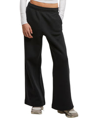 Newmorningstudios Women’s Wide-leg Sweatpants - Black