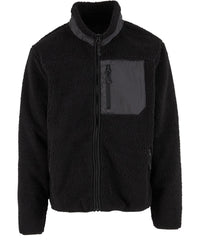 Newmorningstudios Bonded Sherpa Jacket - Black
