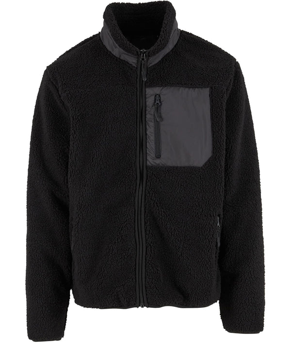 Newmorningstudios Bonded Sherpa Jacket - Black