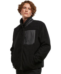 Newmorningstudios Bonded Sherpa Jacket - Black