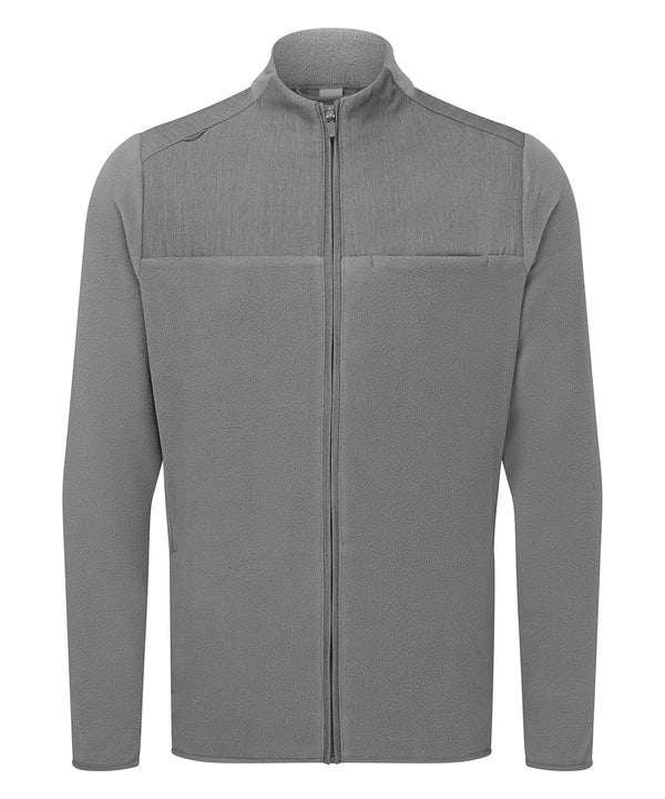 Premier 'Agility' Men's Panelled Fleece Jacket - Dynamo Grey