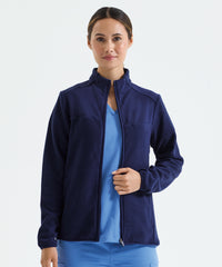 Premier 'Agility' Women's Panelled Fleece Jacket - Black